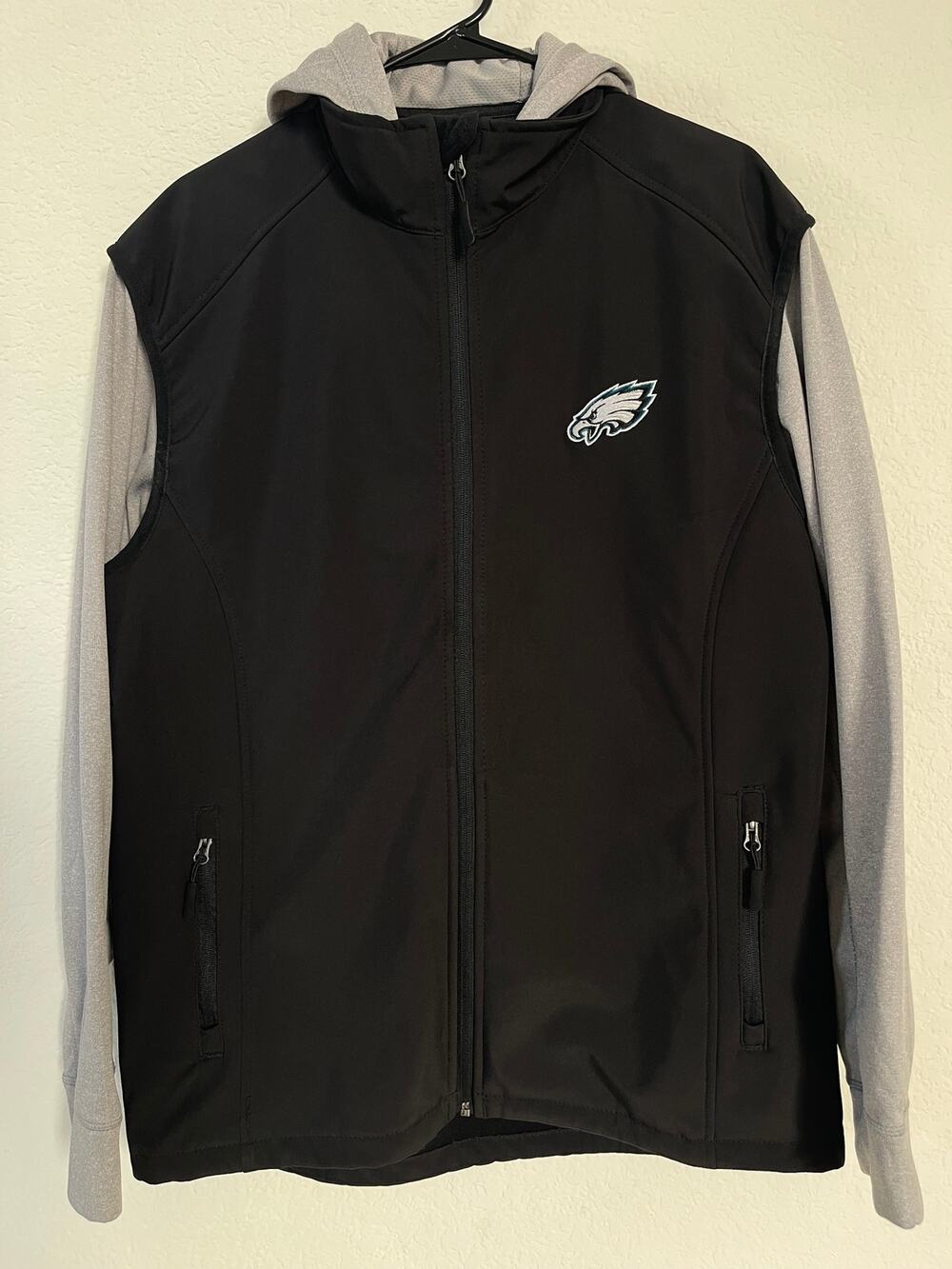 NFL Philidelphia Eagles Dunbrooke Alpha Full-Zip Hooded Jacket Men's Size Large